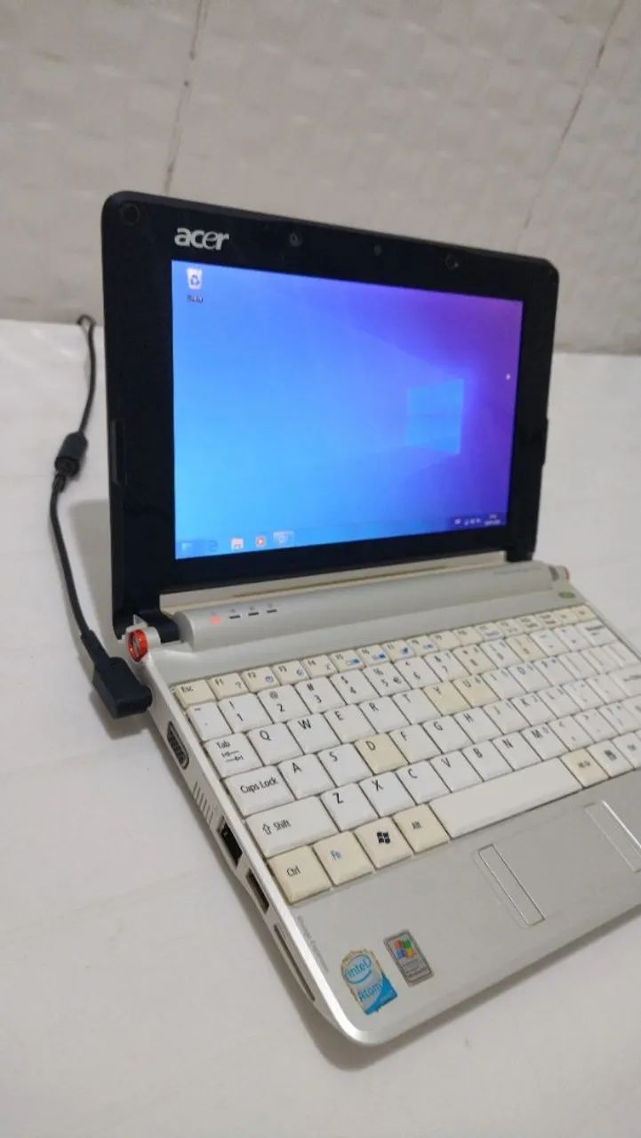 Notebook Acer Aspire One Windows 7Pro Ativado 2G + Capa - Foto 2