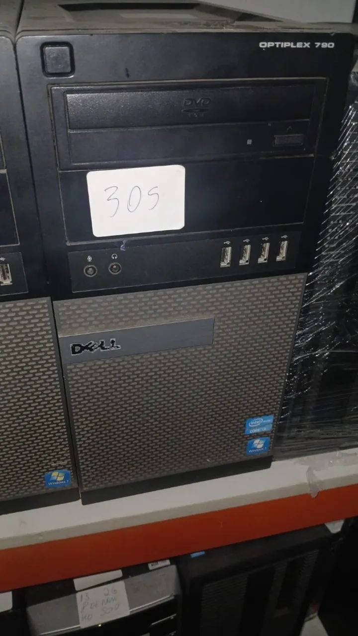 CPU DELL "Cpu dell I3 de 2th 500gb hd 8gb ram"