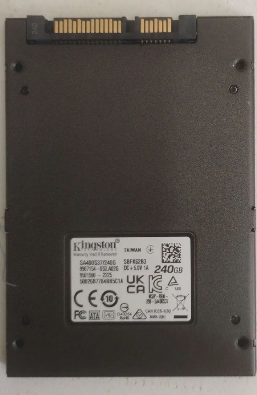 SSD Kingston 240gb - Foto 2