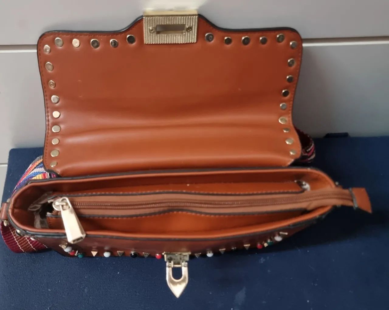 Bolsa feminina transversal  - Foto 4