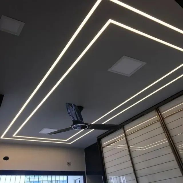 KIT COMPLETO DE ILUMINAÇÃO LINEAR - PRONTO PARA INSTALAR! - Foto 4