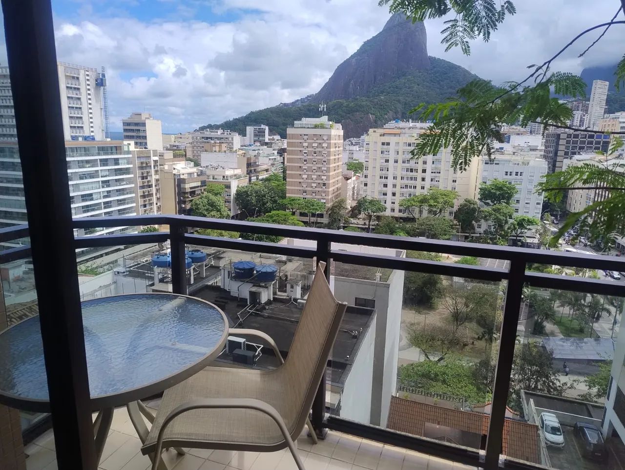 Flat apart-hotel com 2 Quartos para alugar, 62m² - Leblon