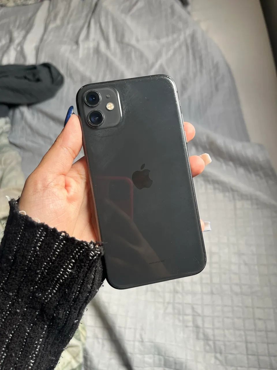 iPhone 11 64GB Preto - funciona, problema na bateria