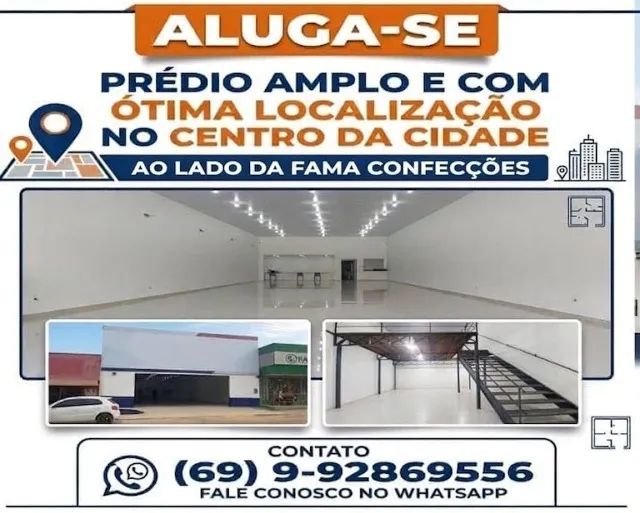 Prédio Comercial para Locação no Centro de Machadinho