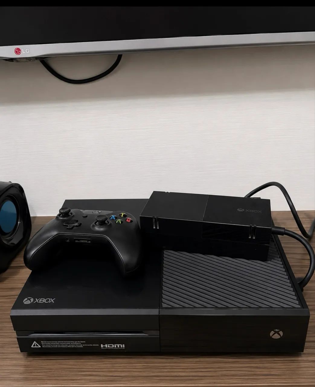 Xbox One + Controle + Fonte Original ? Completo e Funcionando