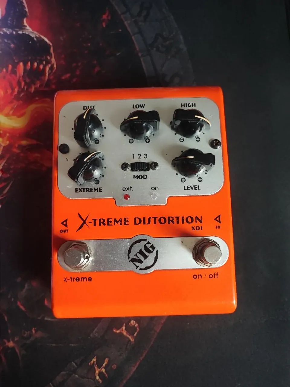 Pedal dual drive e Xtreme distorcion NIG - Foto 2