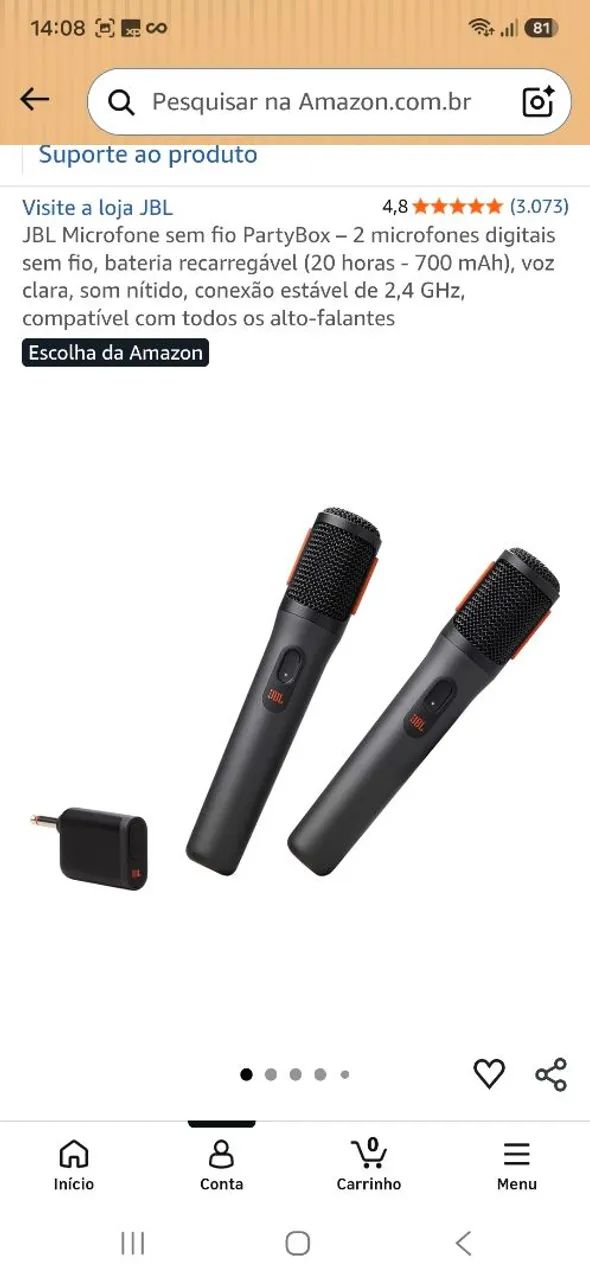 Microfone JBL - Foto 2