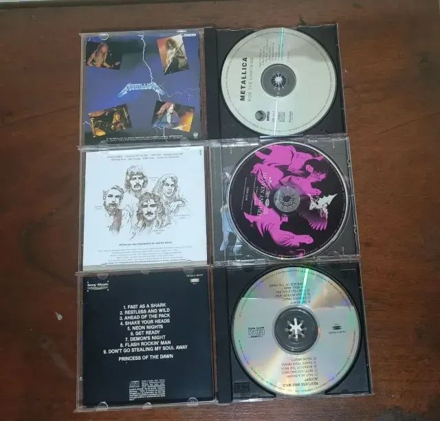 Kit 3 Cds Rock Metallica, Black Sabbath, Accept - Foto 4
