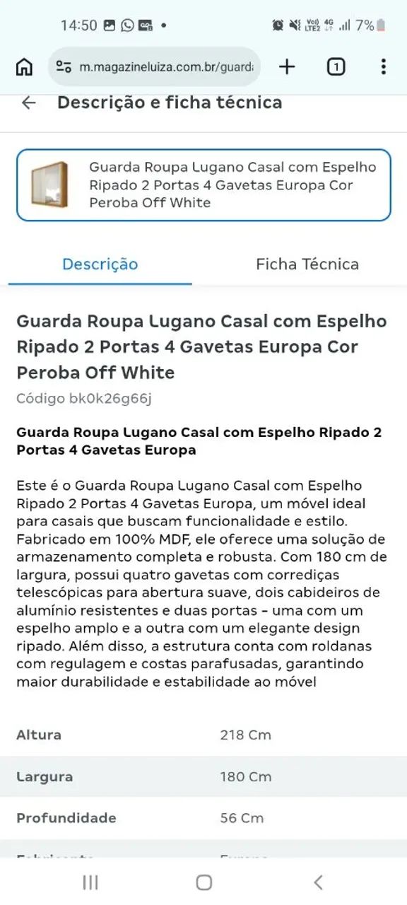 Guarda roupa de casal - Foto 5