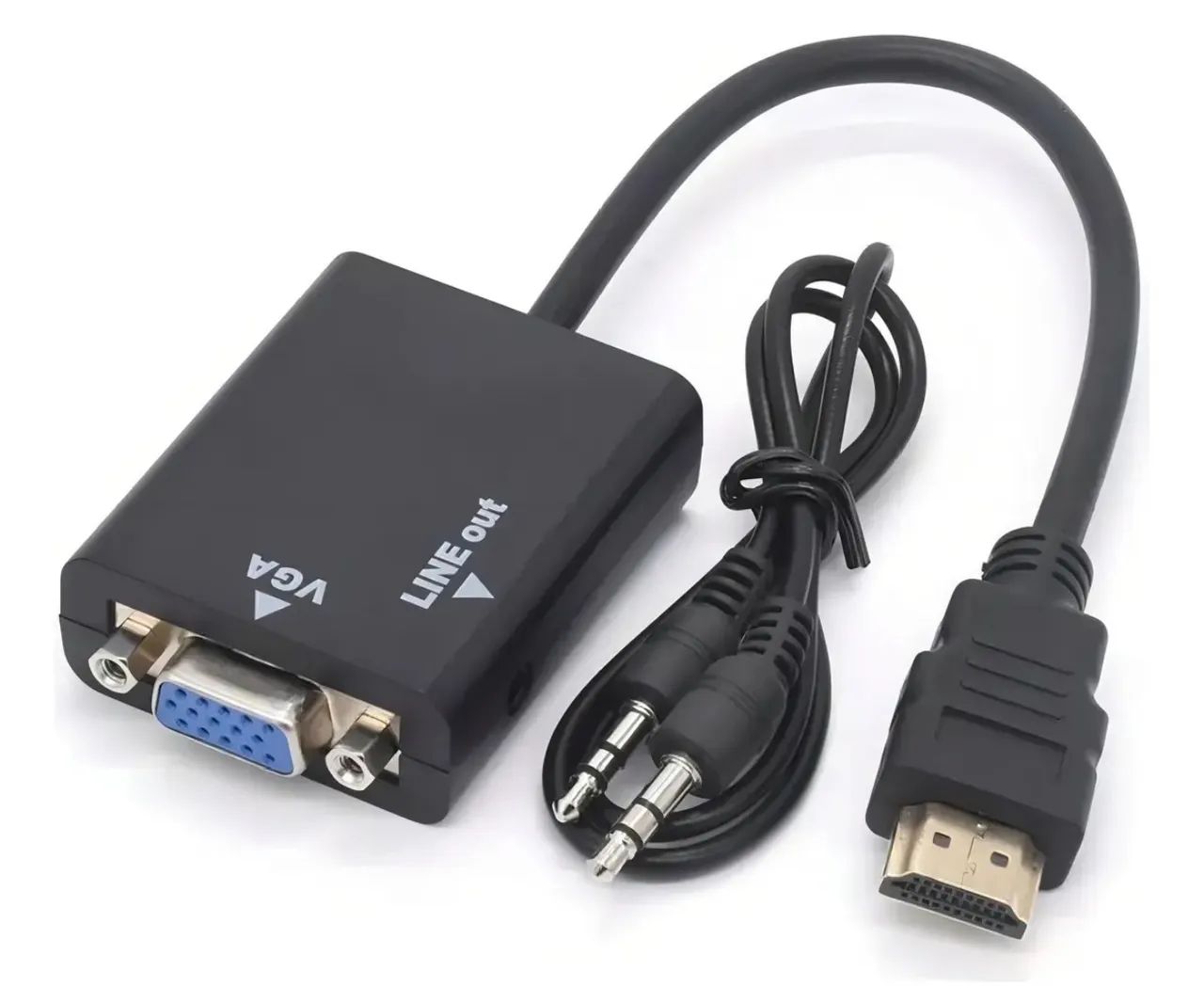 Cabo Conversor Hdmi Para Vga  - Foto 2