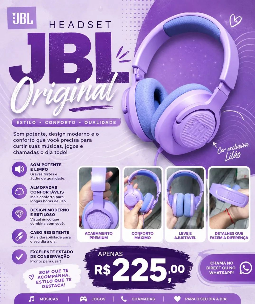 Headset e teclado gamer