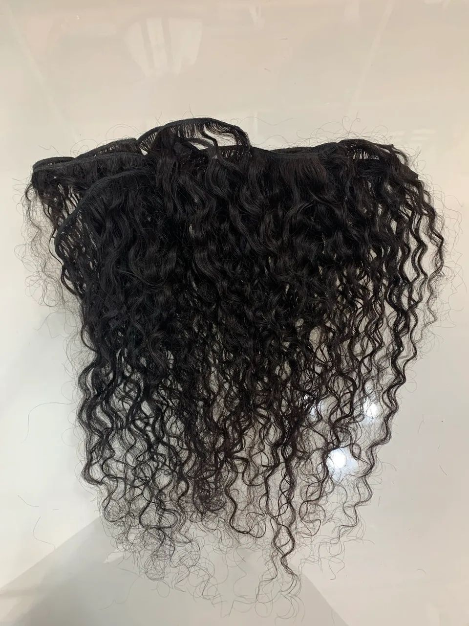 6 telas de cabelo humano cacheado - Foto 2