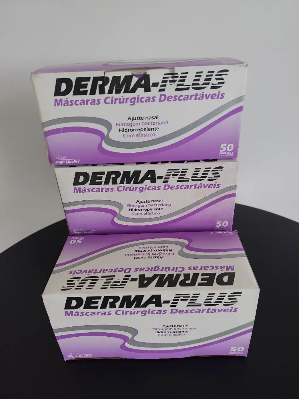 Máscaras descartáveis, derma-plus