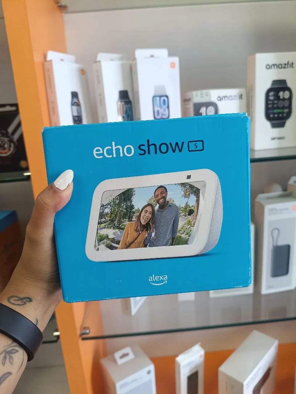 Alexa Echo Show 5 3Gen Original Lacrado - Casa Inteligente