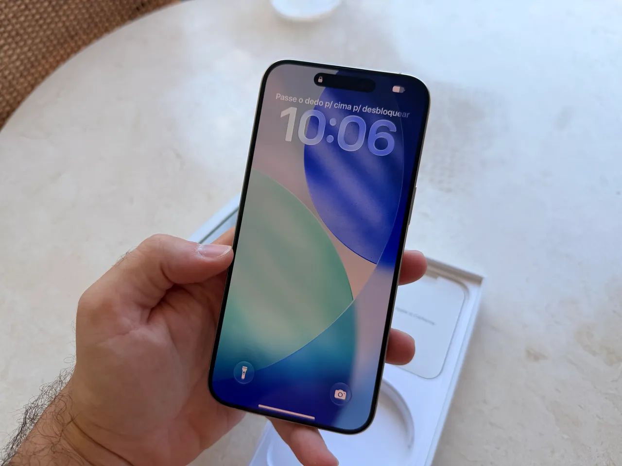 iPhone 15 Pro Max 256GB Silver - 87% de saúde - Foto 2