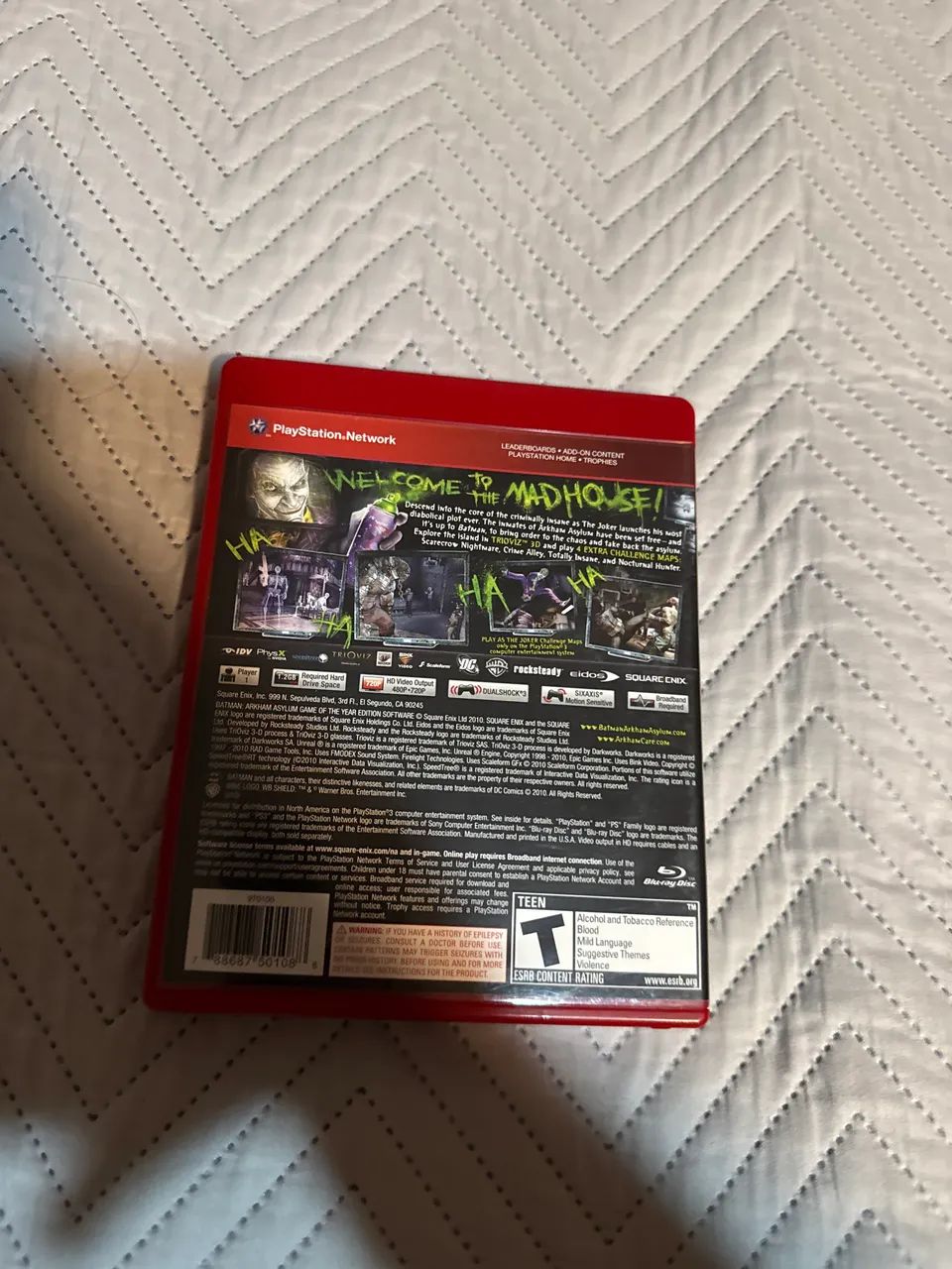 Jogo PS3 Batman Arkham Asylum - Foto 2
