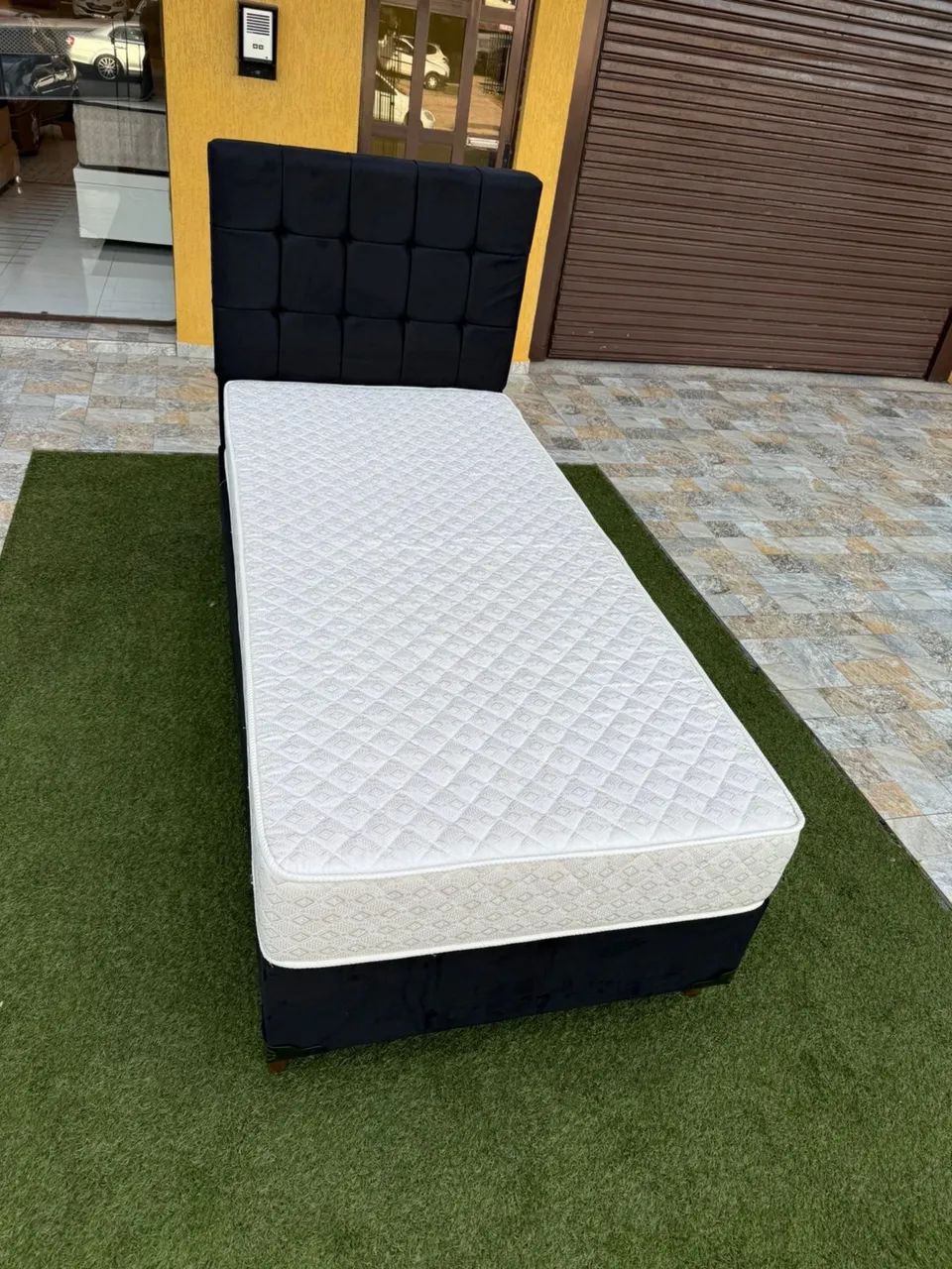 Cama de Solteiro com colchão Solteiro D33 seminovo  - Foto 4