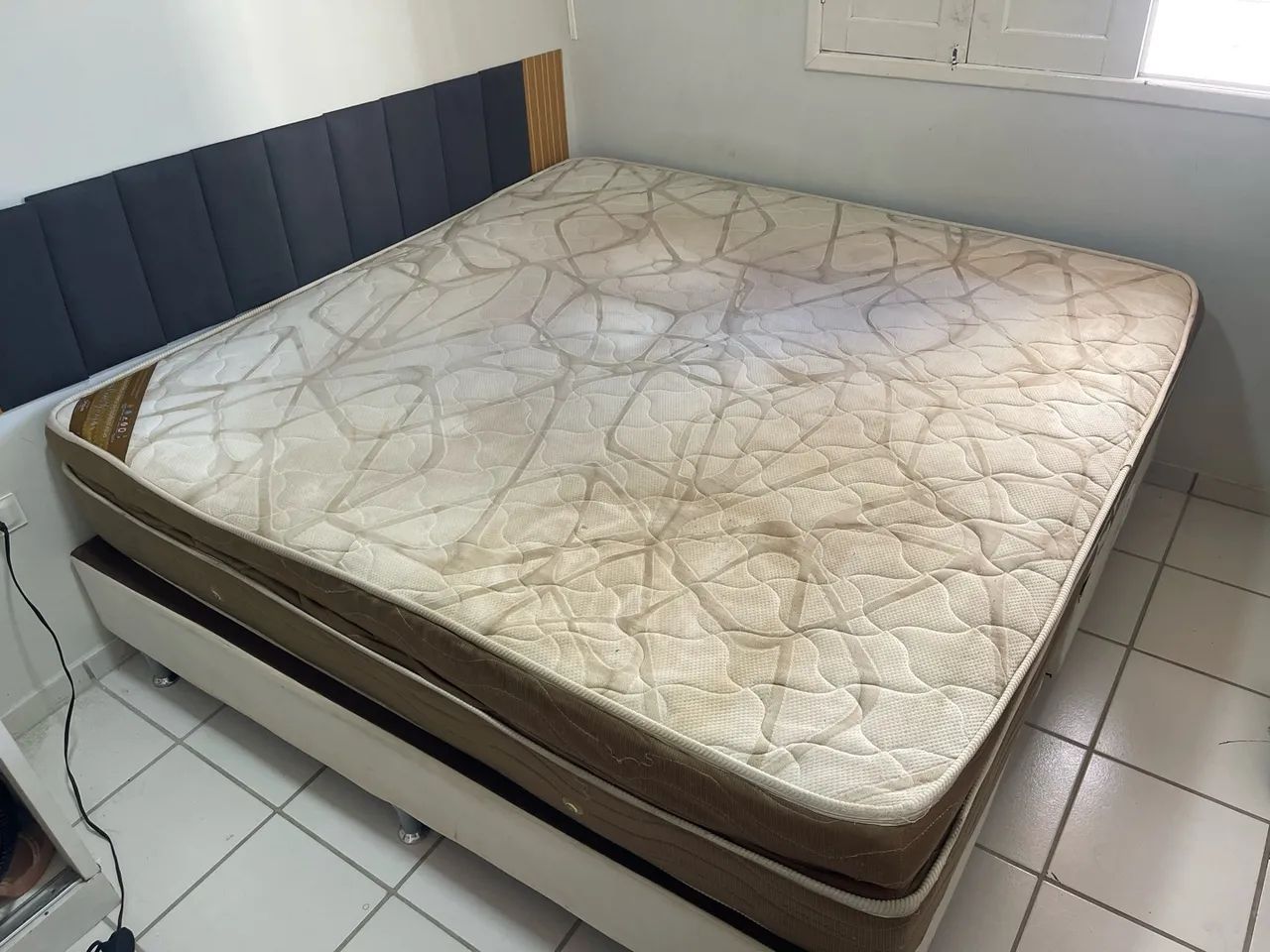 CAMA KING SIZE ORTOBOM - Foto 2