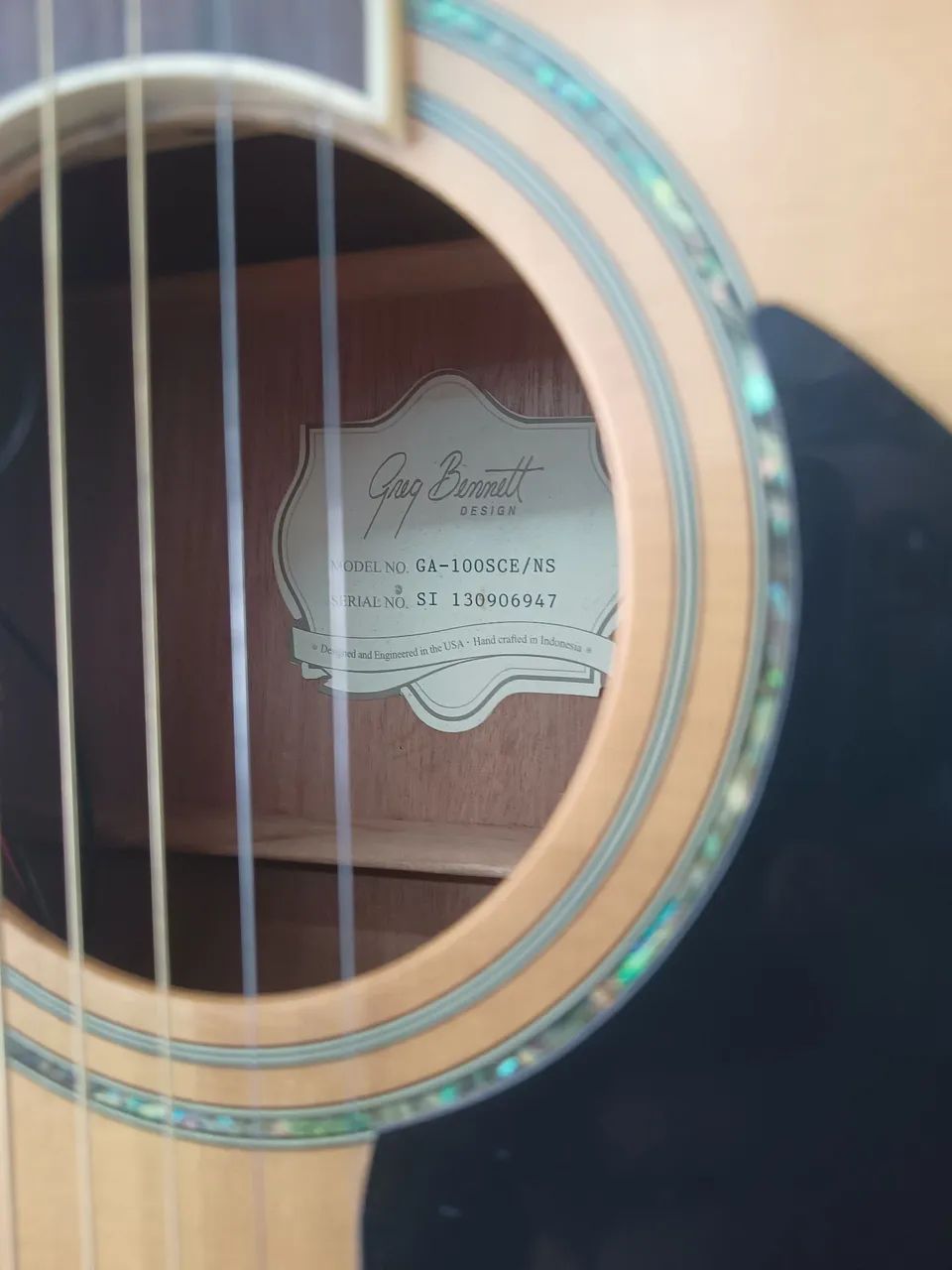 Violão Greq Bennett pré Fishiman Maravilhoso  - Foto 4