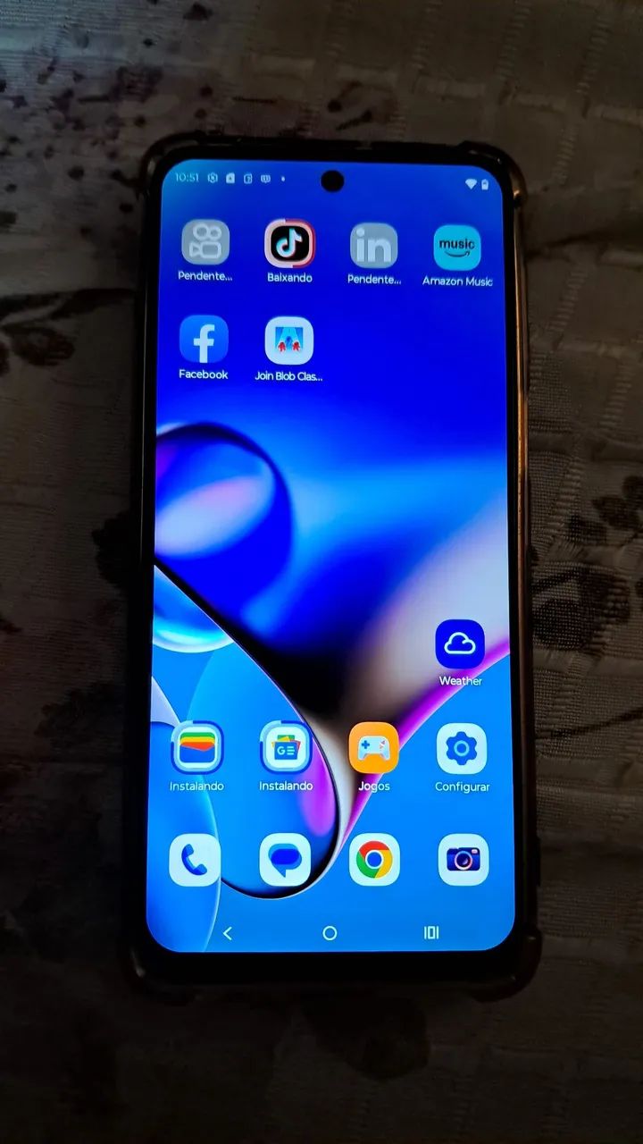 Vende-se esse celular moto G54 256gb 8 ram