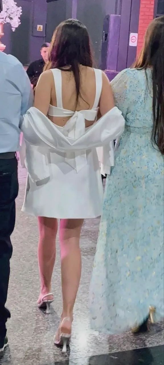 VESTIDO BRANCO ZARA PERFEITO - Foto 3
