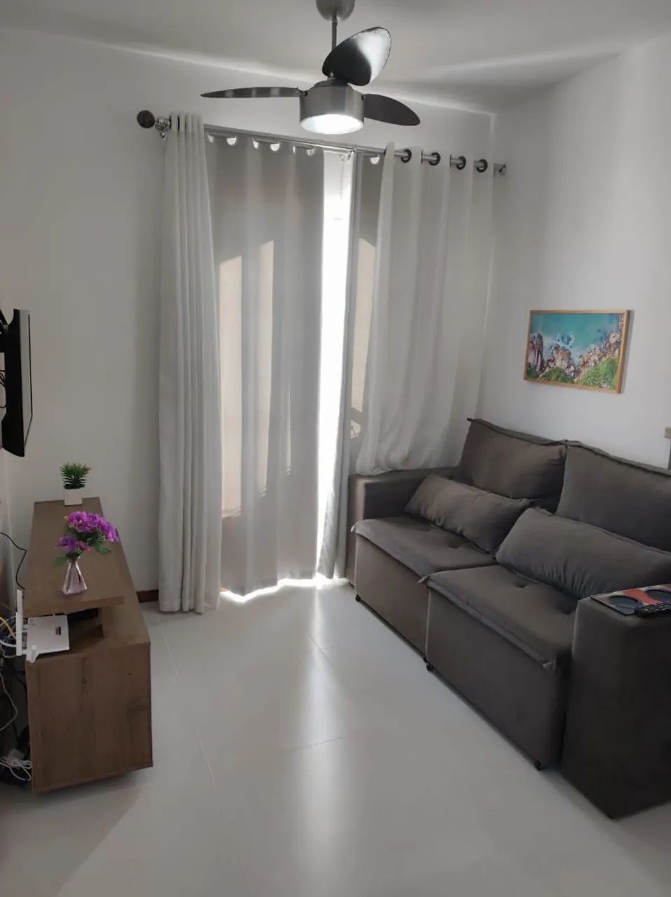 Apto mobiliado  250 m da praia, excelente localização, condomínio familiar e  seguro.  - Foto 4