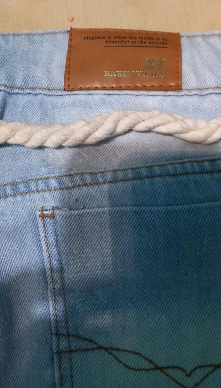 Saia jeans - Karen Vincius - Foto 3