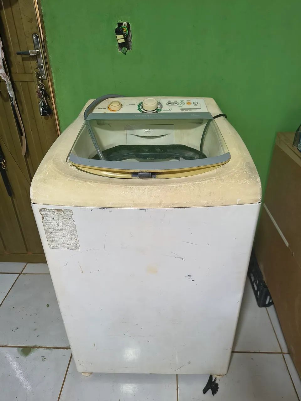 Máquina com defeito 