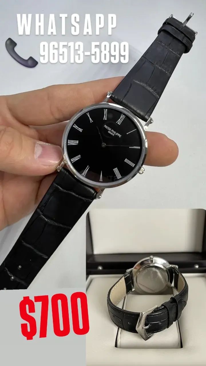 Relógio PATEK PHILIPPE GENEVE AUTOMÁTICO CALATRAVA - ENTREGAMOS  - Foto 3
