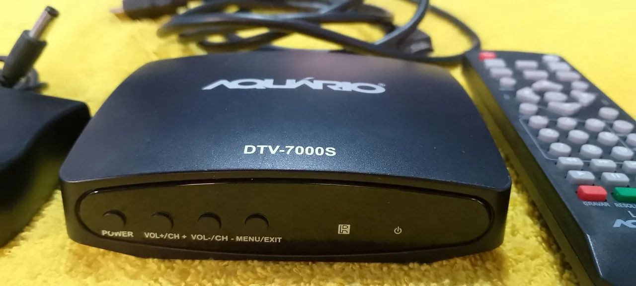 Conversor digital Aquário DTV-7000S/HDMI/USB - Foto 2