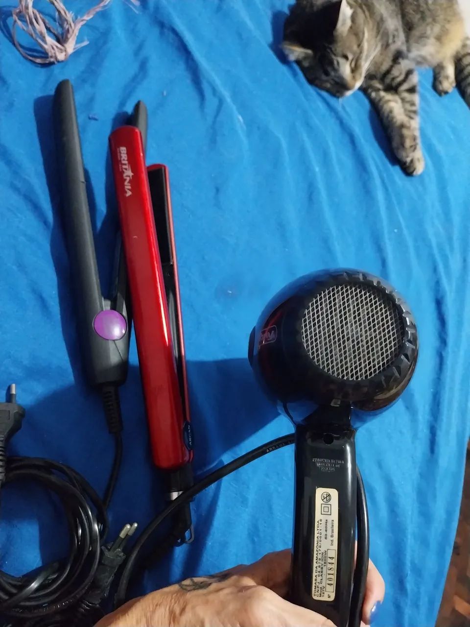 Secador e chapinha de cabelo  - Foto 3