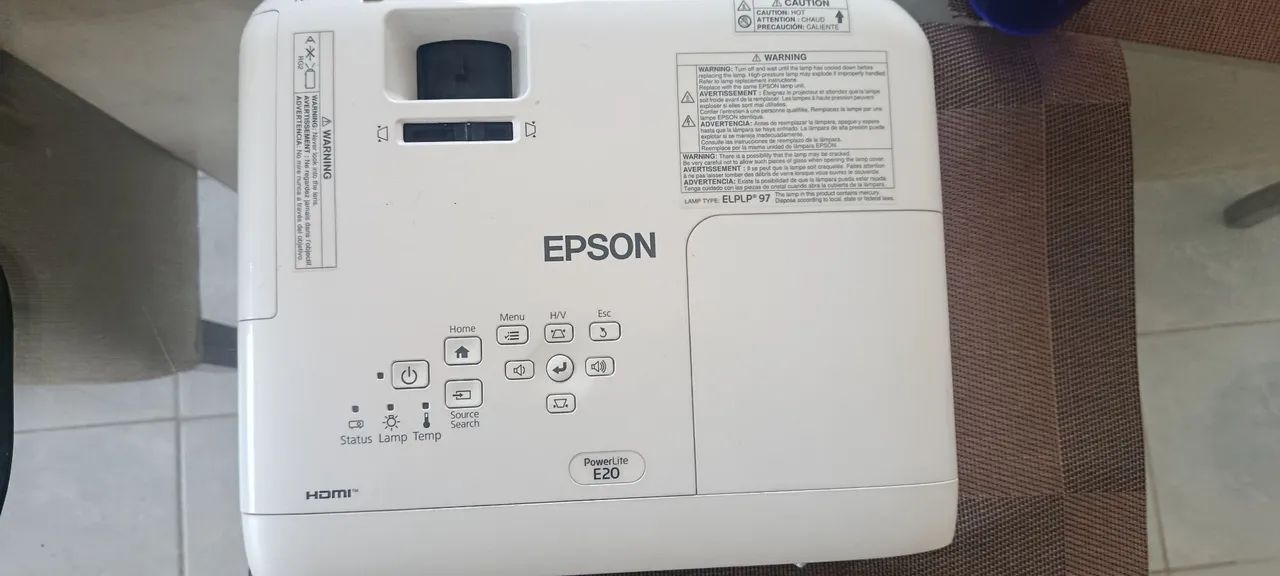 Datashow Epson é 20 Power lite - Foto 2