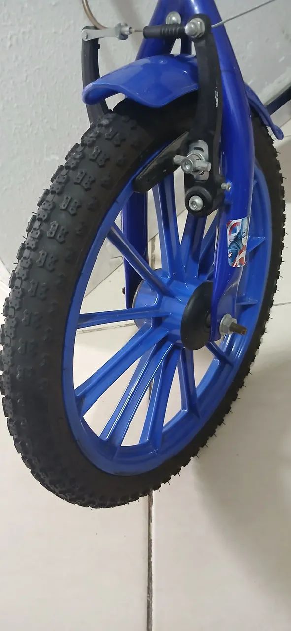BICICLETA INFALTIL AZUL - Foto 5