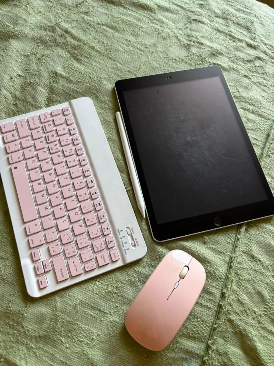 IPad 9ª geração 64GB + caneta Goodjodoq, teclado e mouse - Foto 2