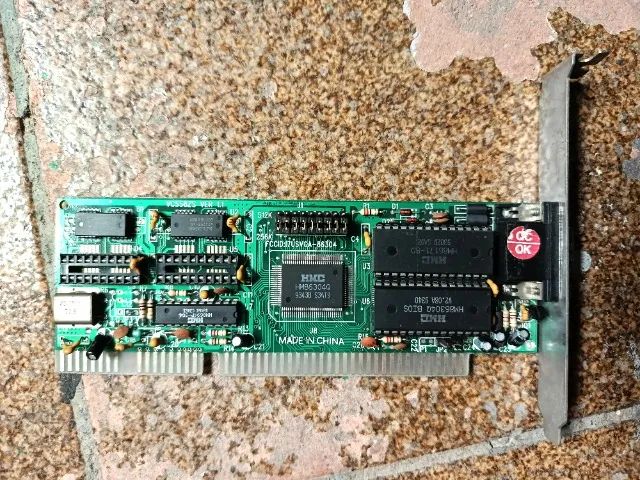 Placa de video ISA HMC hm86304q 256k - Foto 5