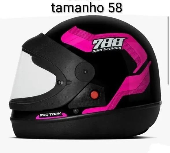Capacete de moto 