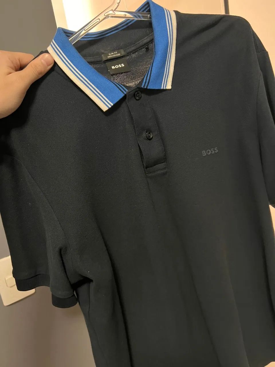 Polo Boss Azul Marinho original 