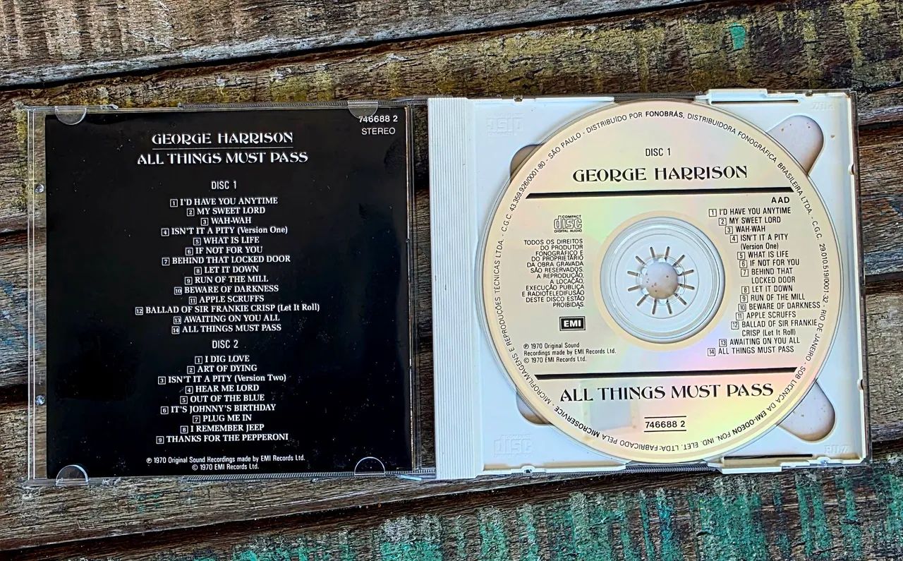 CD duplo George Harrison - All Things música Pass - Foto 3