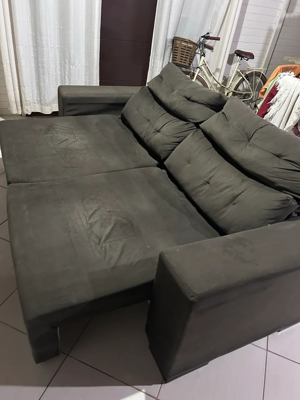 Sofá retrátil e reclinável - Foto 2
