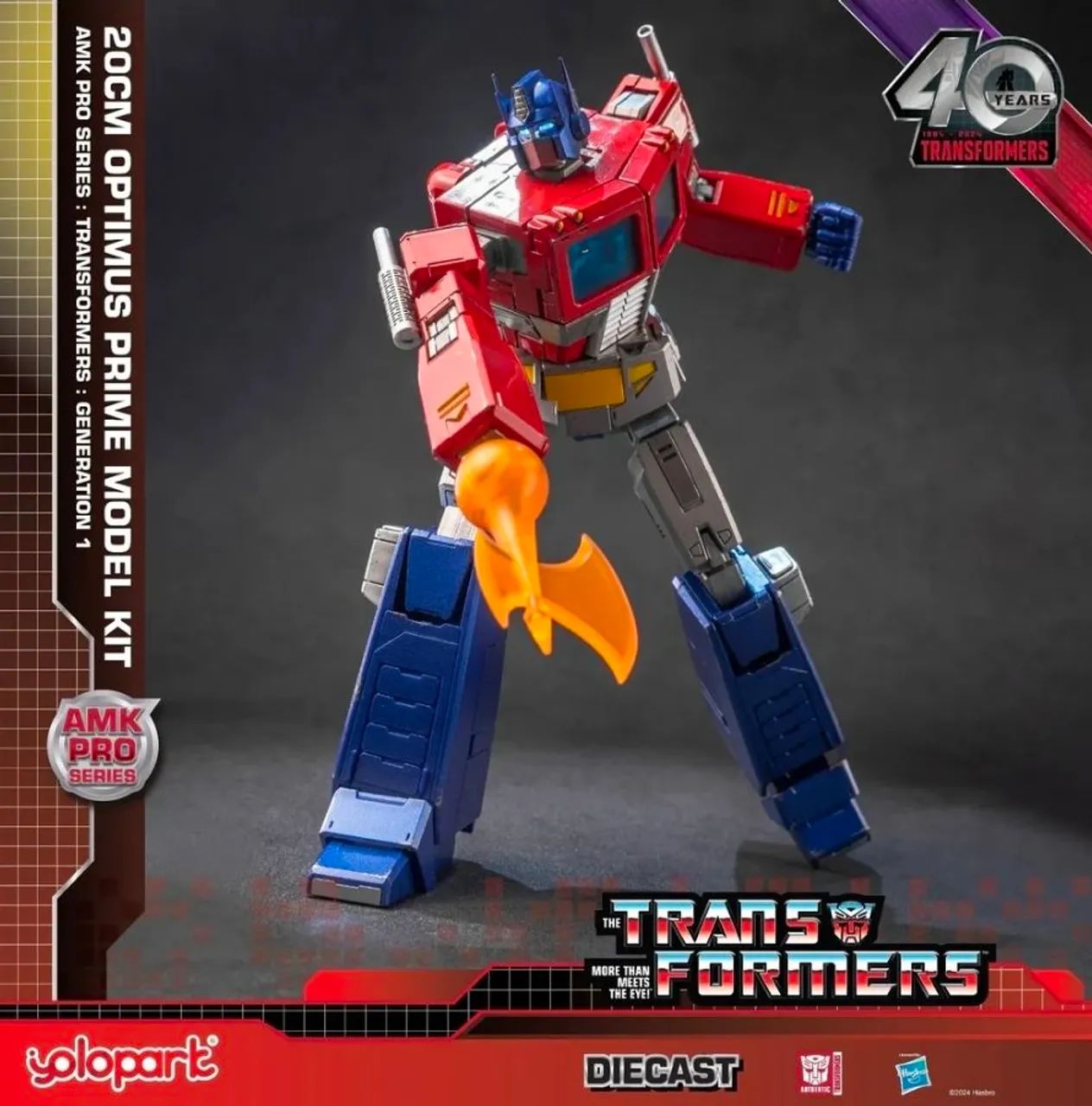 Boneco Articulado Optimus Prime Yolopark - Foto 4