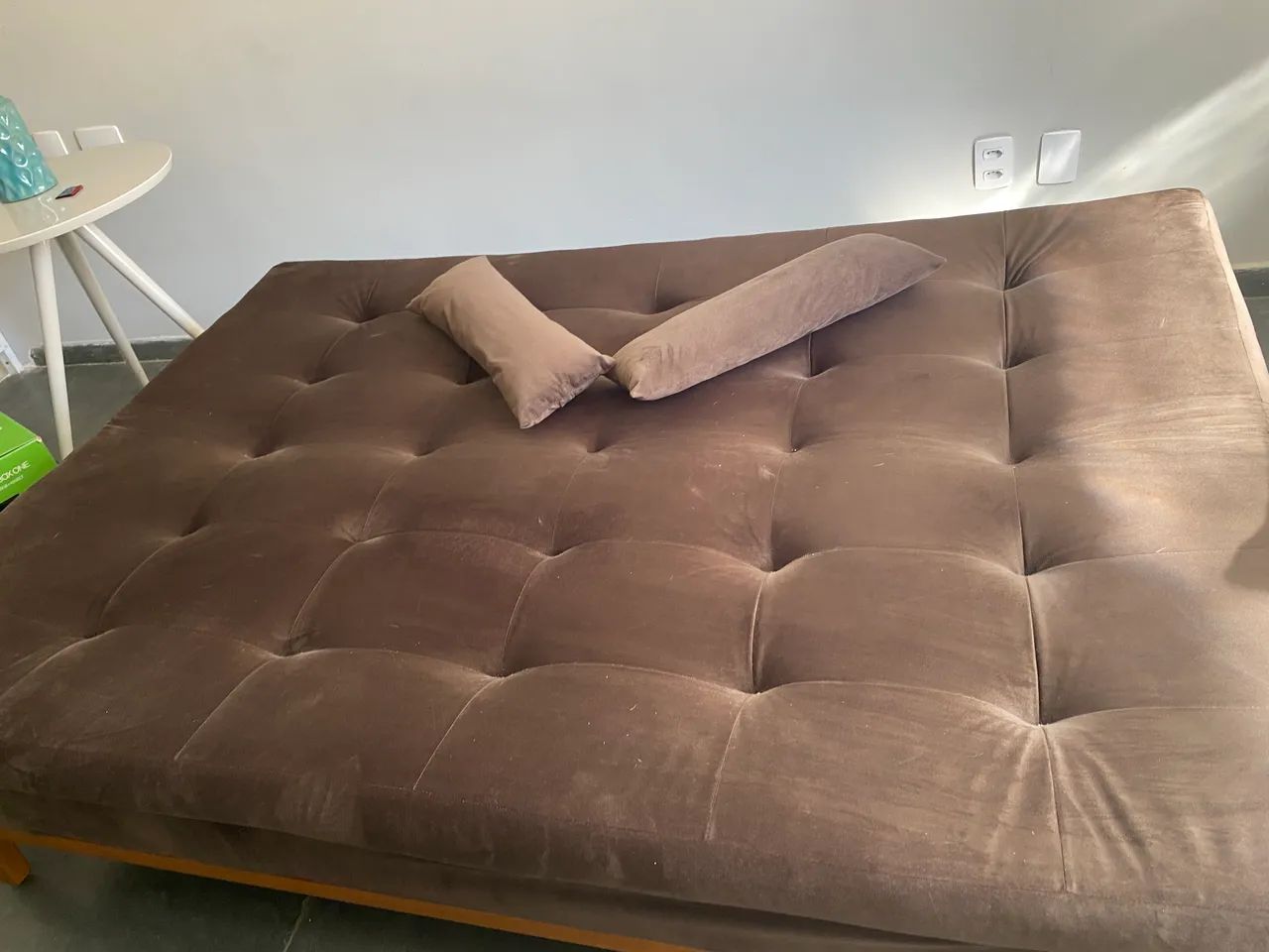 Vendo sofá cama muito novo - Foto 4