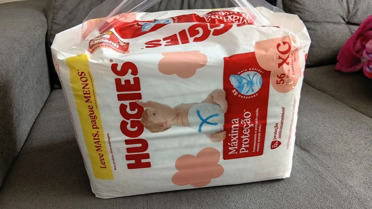 Fralda Huggies XG - Foto 2