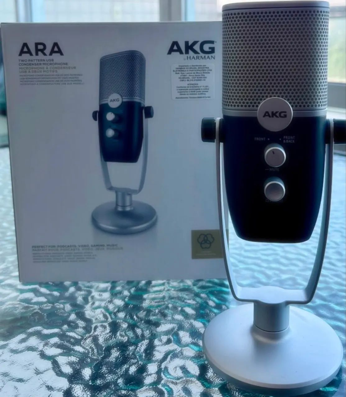 Microfone AKG Ara USB