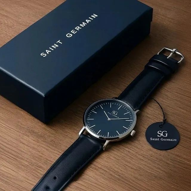 Relógio Masculino Saint Germain Murray Black Hill 40mm