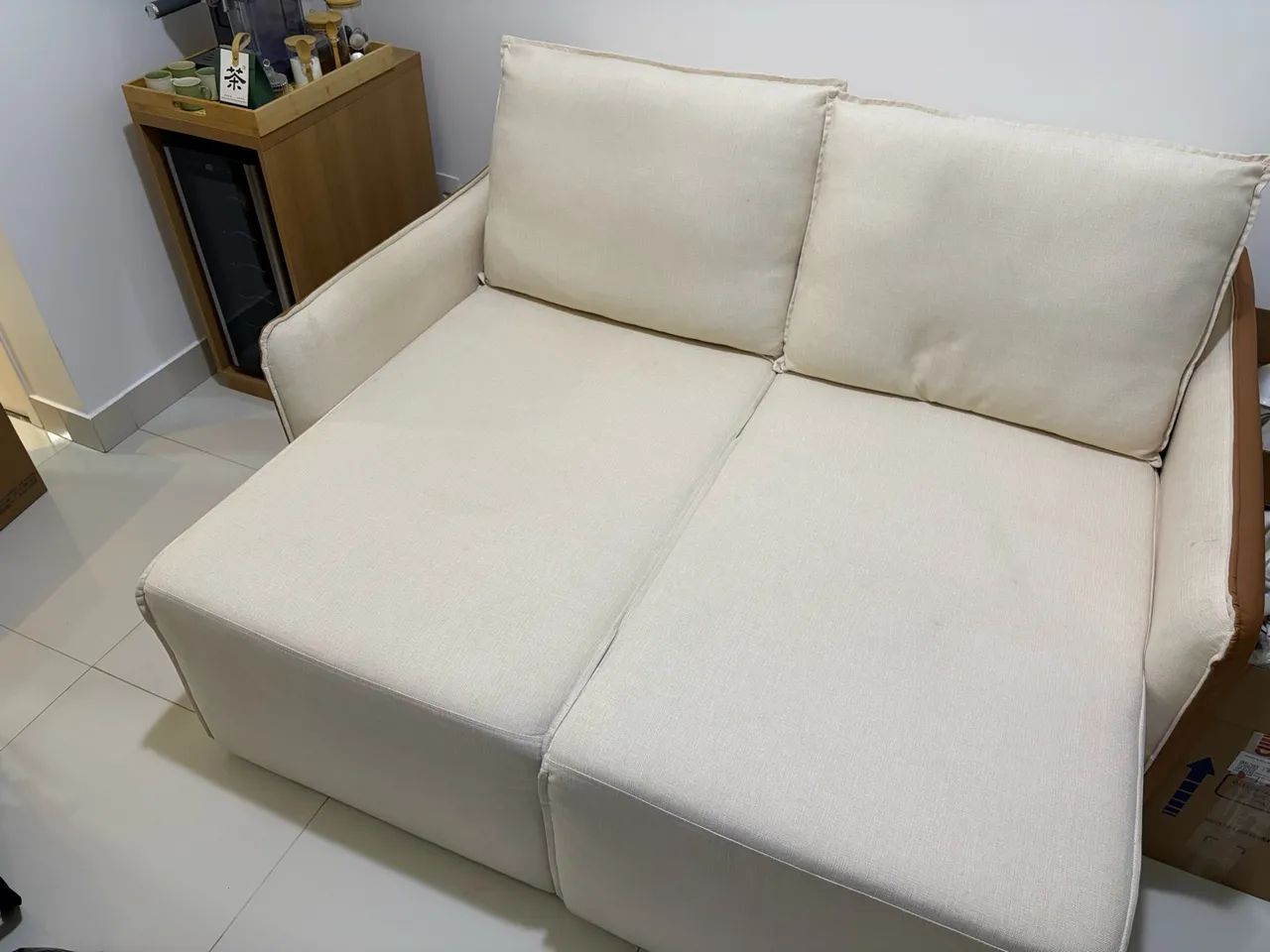 Sofá Mobly dois lugares 1,60m - Foto 3