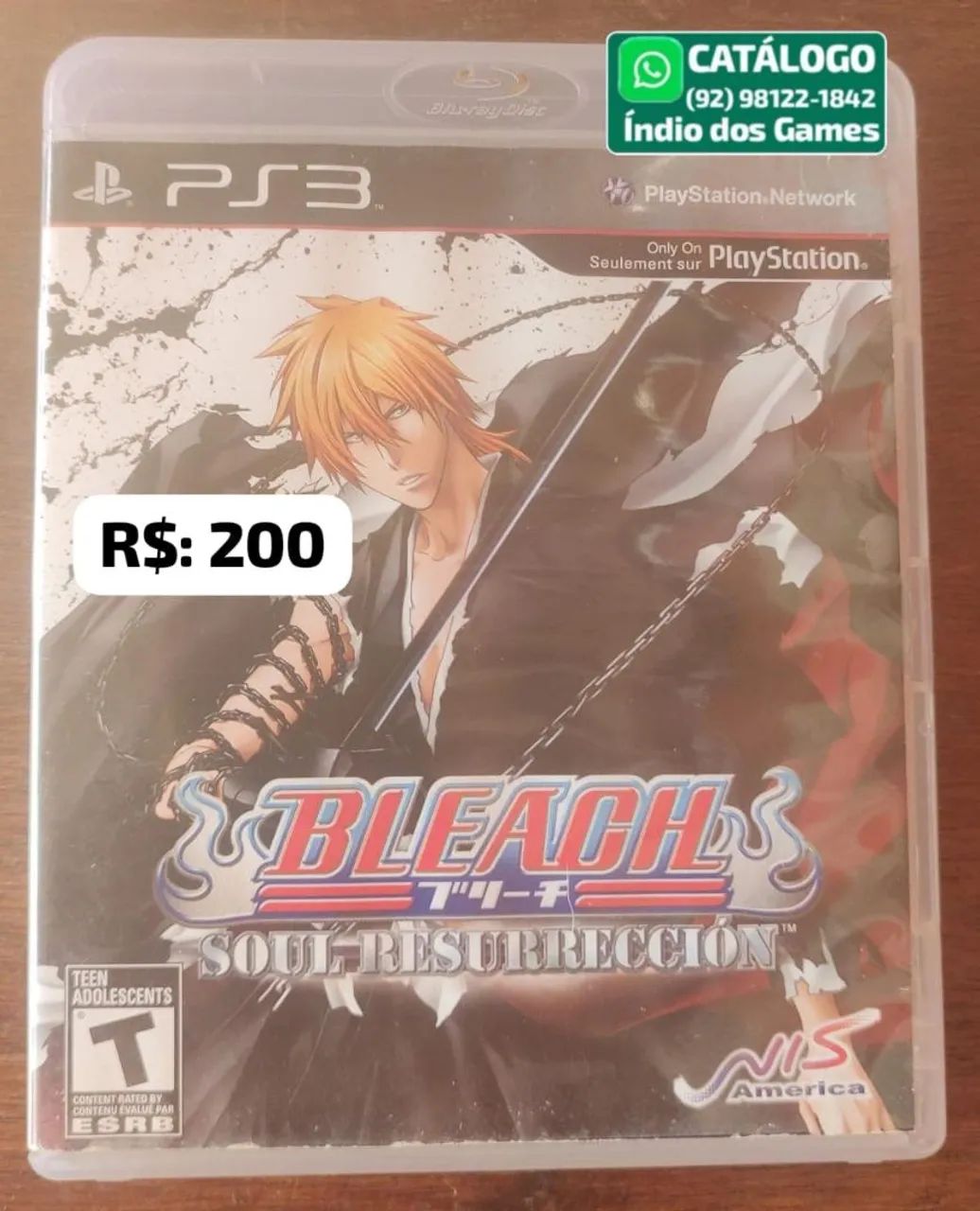 Bleach Soul Resurreccion = R$: 200