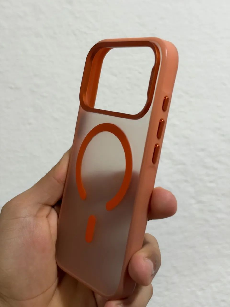 Capa ORIGINAL Vx Case iPhone 17 pro Laranja Cósmico  - Foto 4
