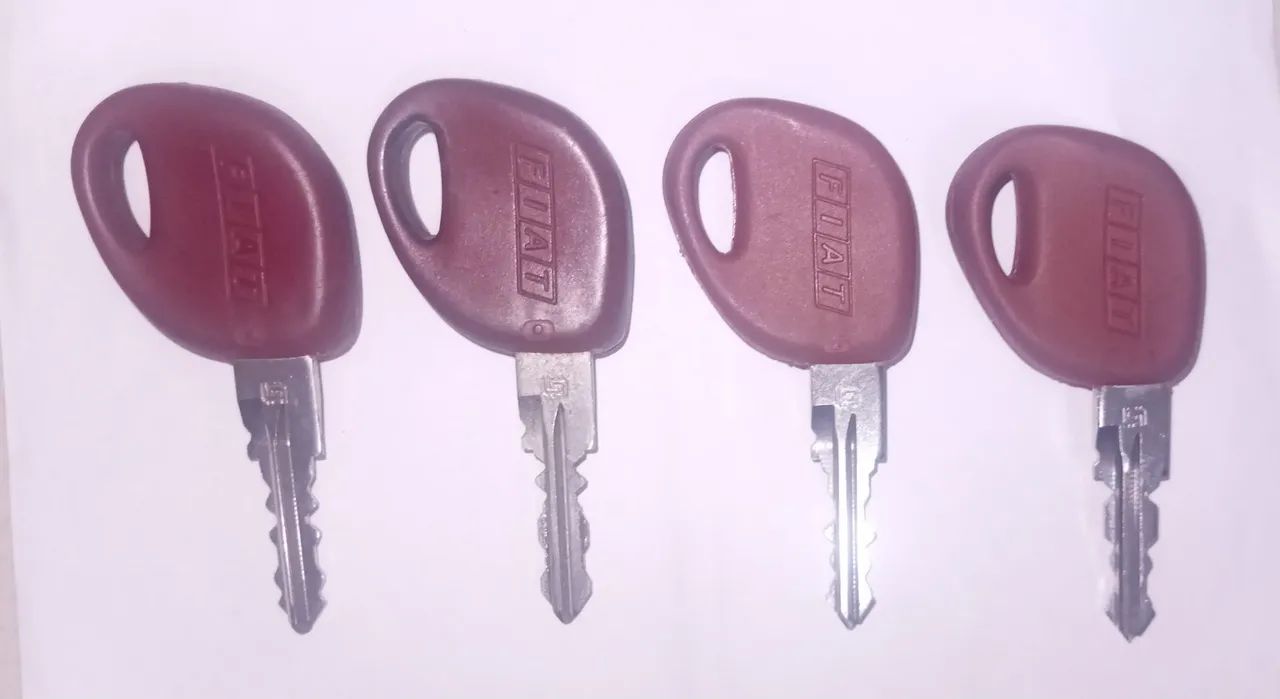 Chaves de Ignição Fiat Originais Antigas - Peças para carros, vans
