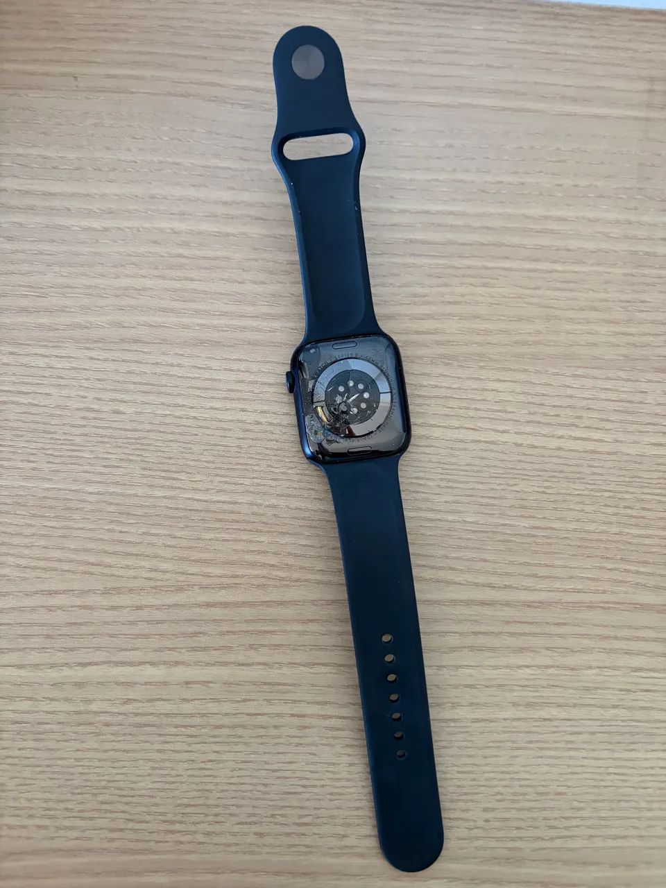 Apple Watch Series 8 45mm GPS + Celular (eSIM) - Produto Com Defeito - Leia  - Foto 5