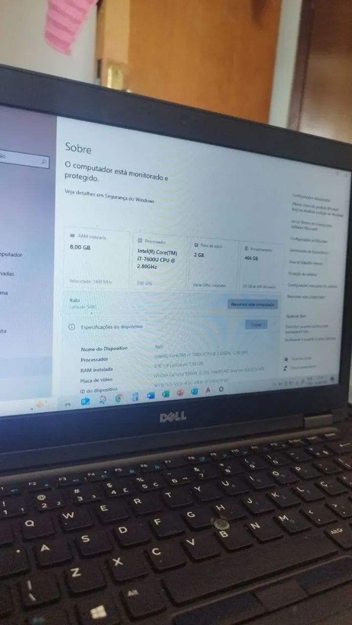Notebook Dell i7 5480 - Foto 3